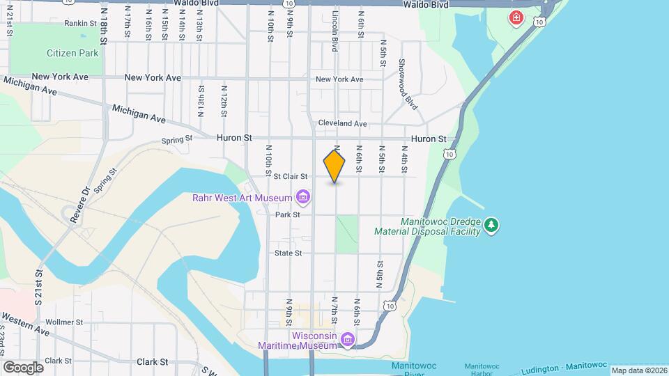 628 N 7th St Apartments and Nearby Manitowoc Apartments For Rent