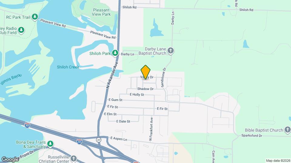 603 Twin Oaks Dr Map and Location Details
