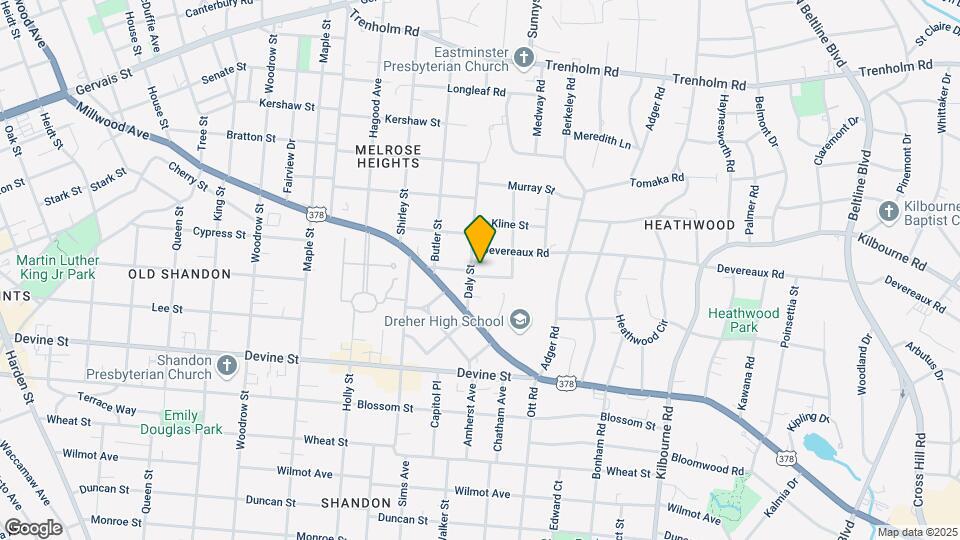 3205 Michigan St Map and Location Details