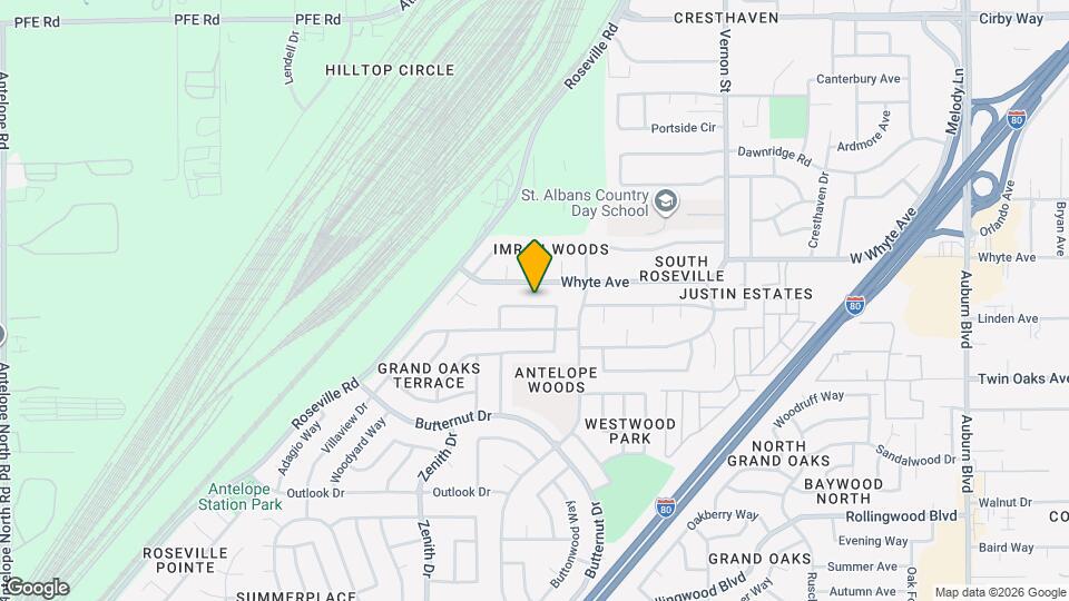 6841 Castleberry Cir Map and Location Details