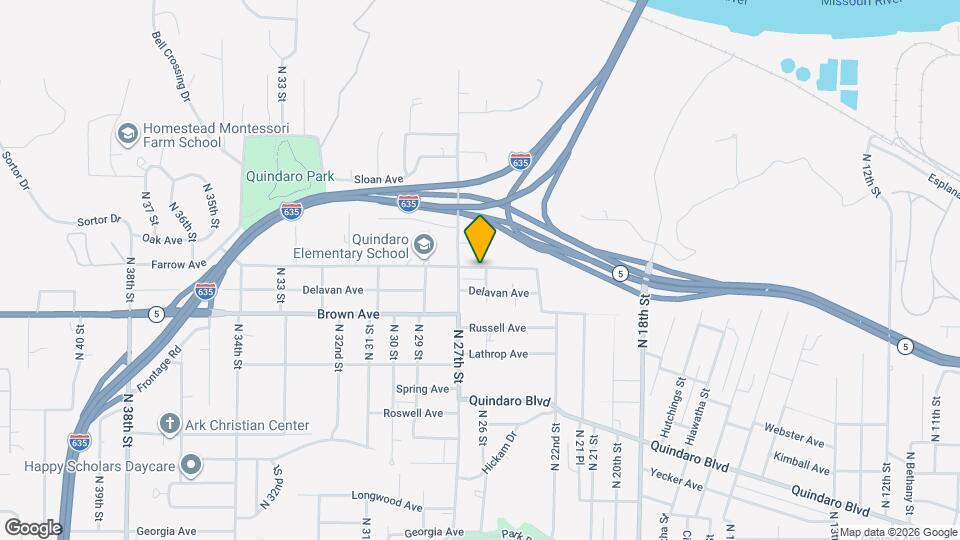 2609 Farrow Ave Map and Location Details