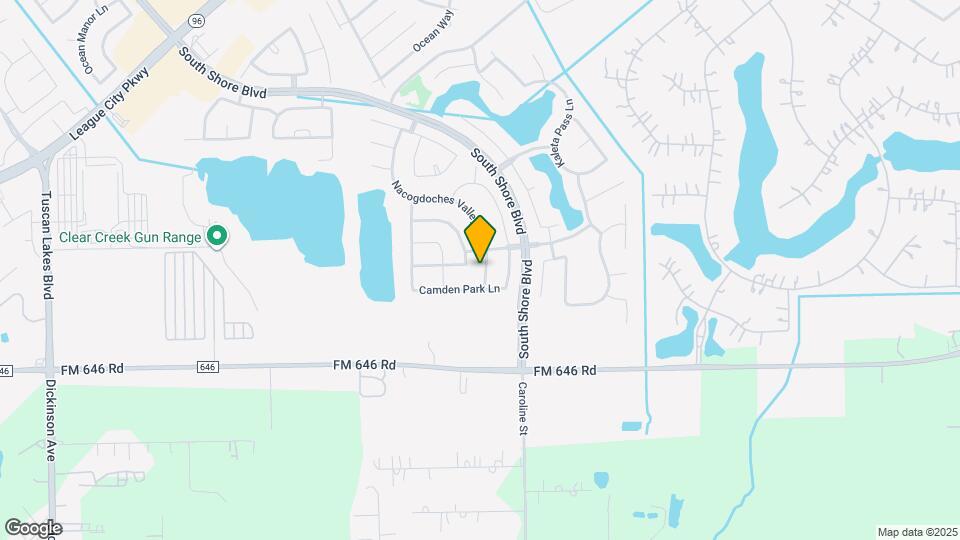 1610 Nacogdoches Valley Dr Map and Location Details