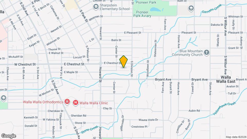 627 E Maple St Map and Location Details