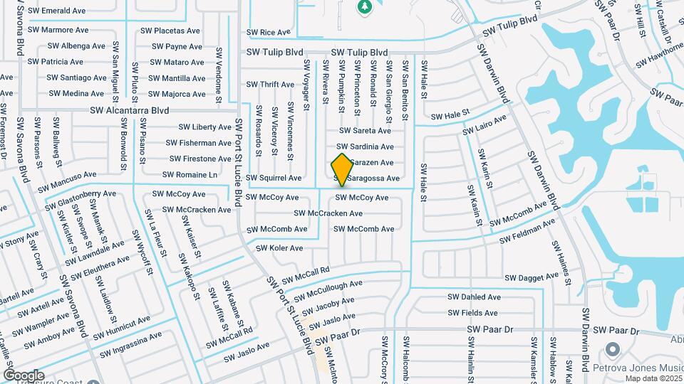 757 SW McCoy Ave Map and Location Details