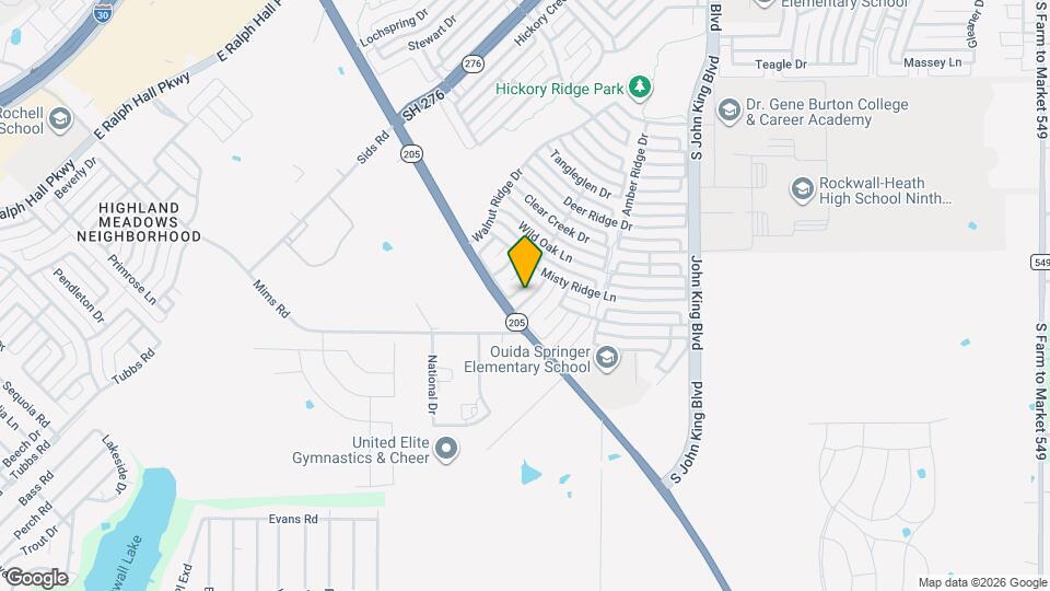 1513 Timber Ridge Dr Map and Location Details
