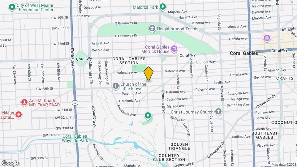 2715 Cordova St Map and Location Details