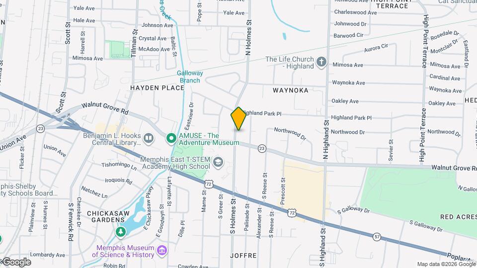 82 N Holmes St Map and Location Details