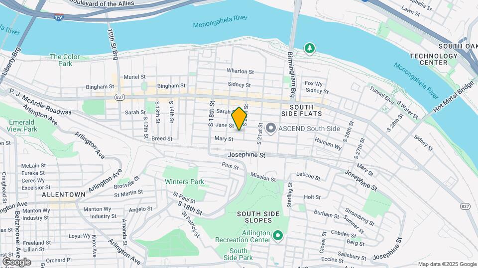 1924 Harcum Way Mapa y Detalles de la Ubicación