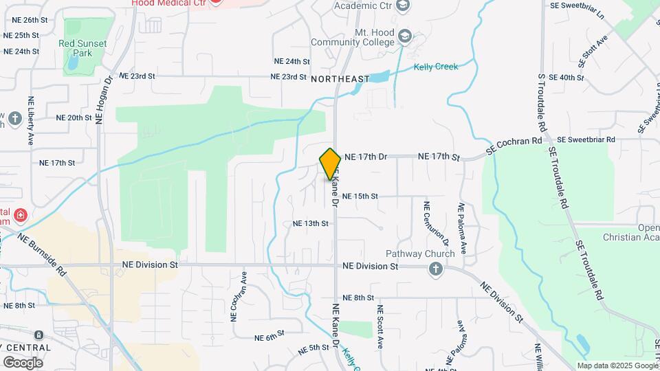 1535 NE Kane Dr Map and Location Details