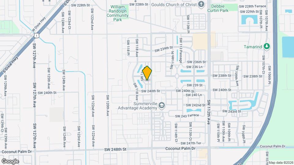 11737 SW 239th St Map and Location Details
