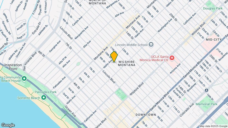 924 10th St Map and Location Details