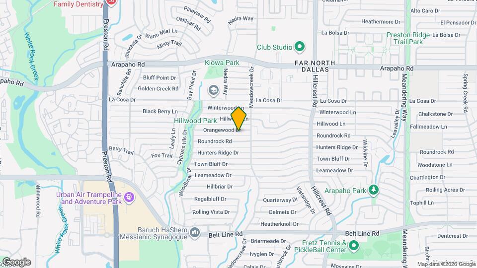 6740 Orangewood Dr Map and Location Details