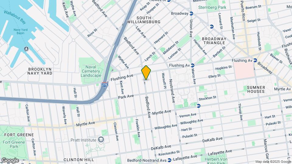 755-765 Bedford Ave Mapa y Detalles de la Ubicación