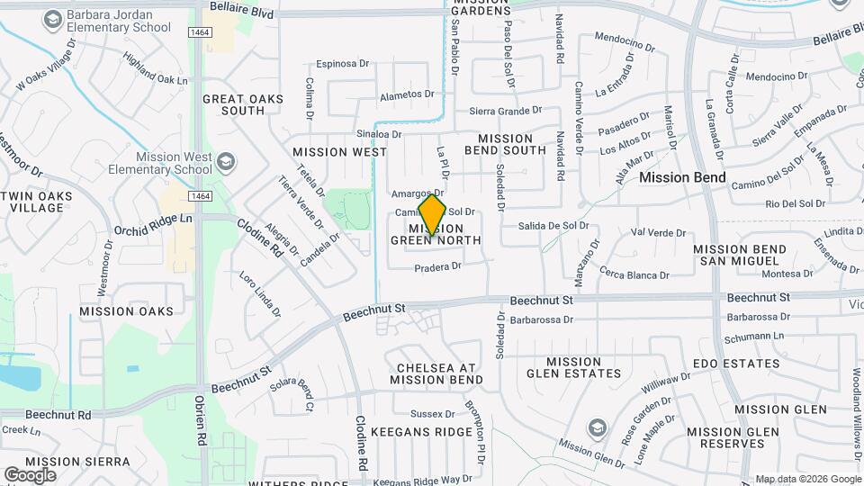 16430 Canario Dr Map and Location Details