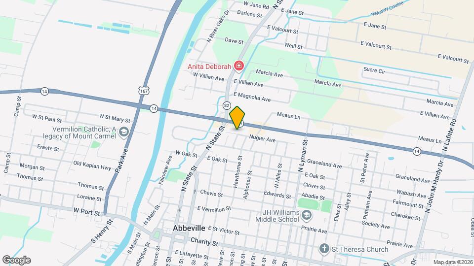 407 Nugier Ave Map and Location Details