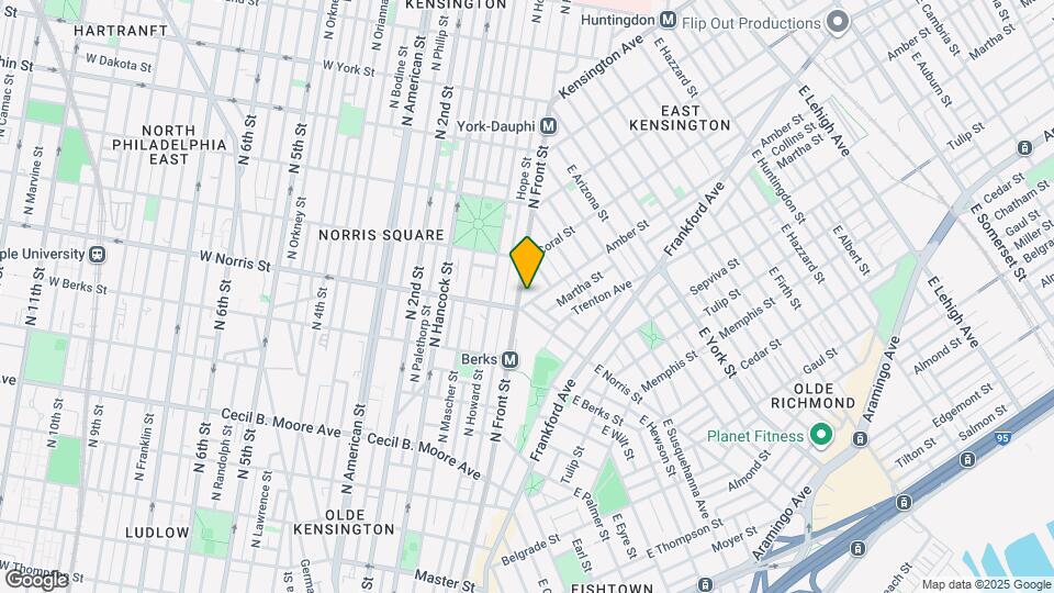 2010 Amber St Map and Location Details