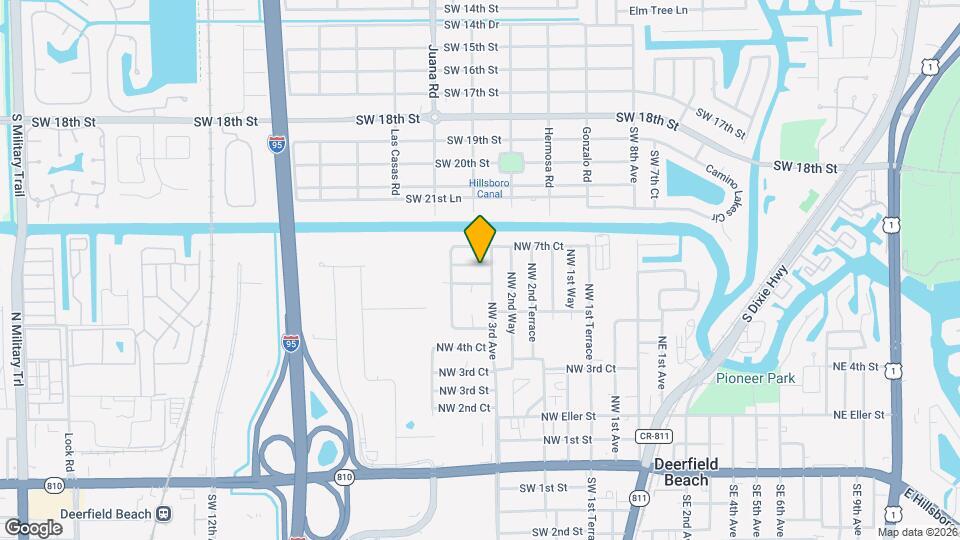 316 NW 6th Ct Map and Location Details