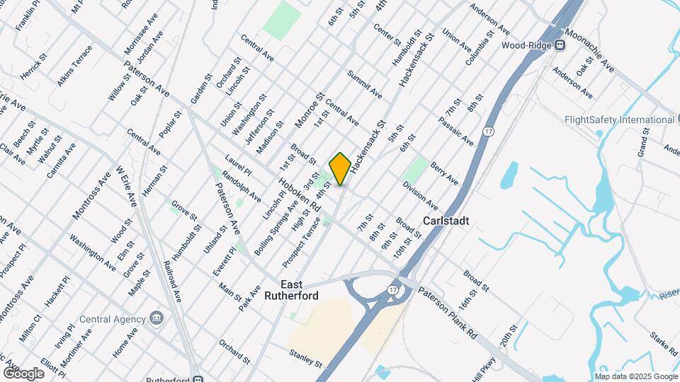 330 Hackensack St Mapa y Detalles de la Ubicación