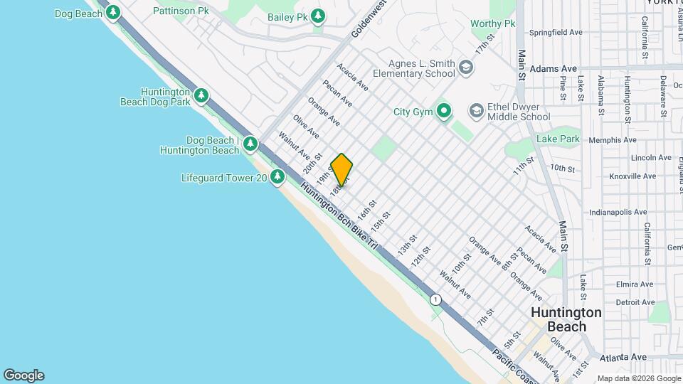 118 18th St Map and Location Details