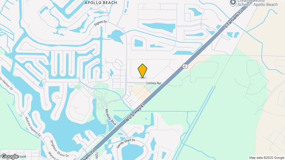 222 Mangrove Manor Dr Map and Location Details