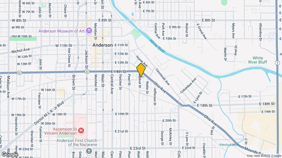 1426 Walnut St Mapa y Detalles de la Ubicación