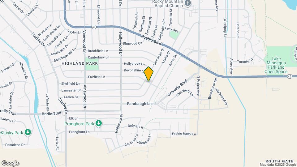 3001 Azalea St Map and Location Details