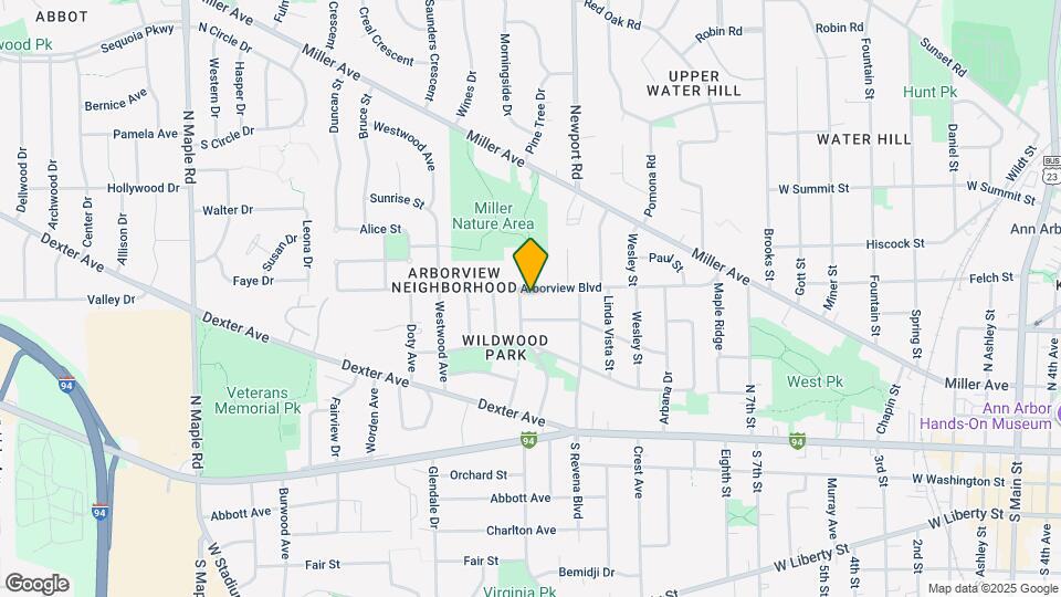 1525 Arborview Blvd Map and Location Details