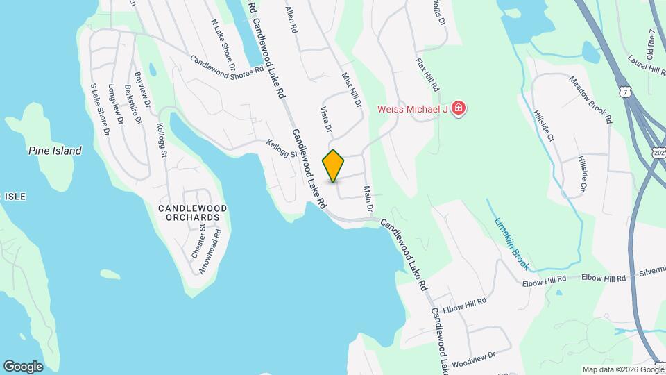 16 Candlewood Acres Rd Map and Location Details