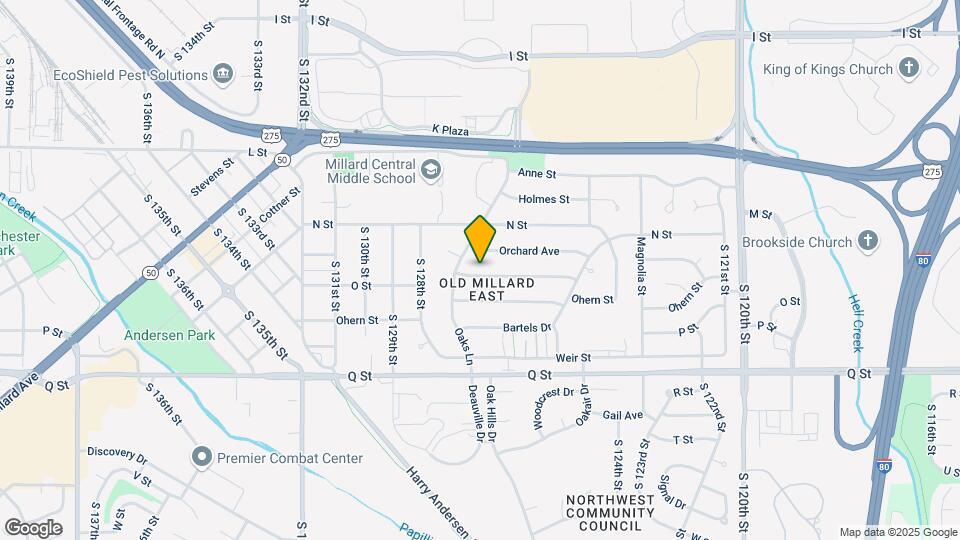 12648 O St Map and Location Details