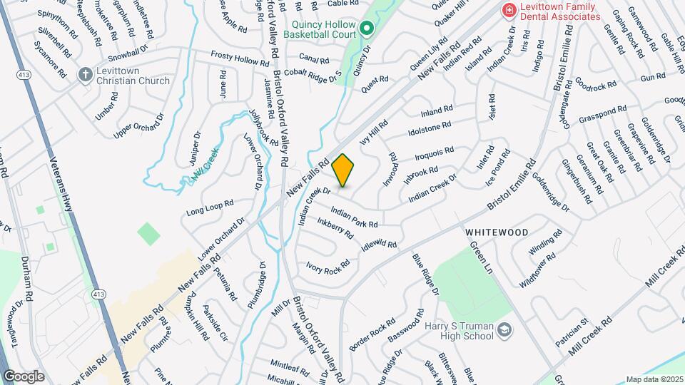 99 Indian Creek Dr Map and Location Details