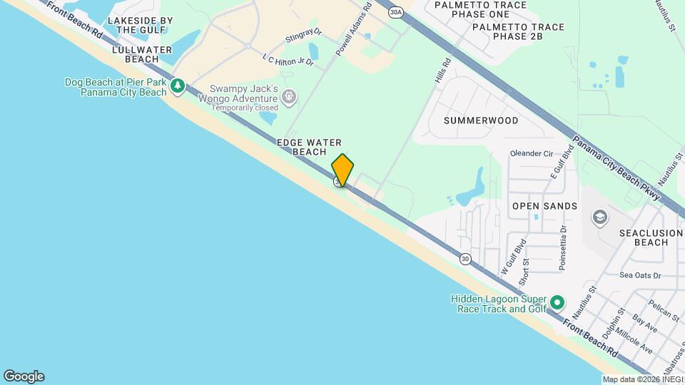 15413 Front Beach Rd Mapa y Detalles de la Ubicación