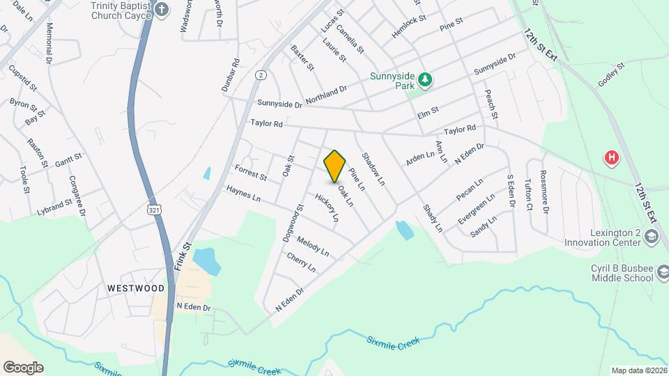 108 Oak Ln Map and Location Details