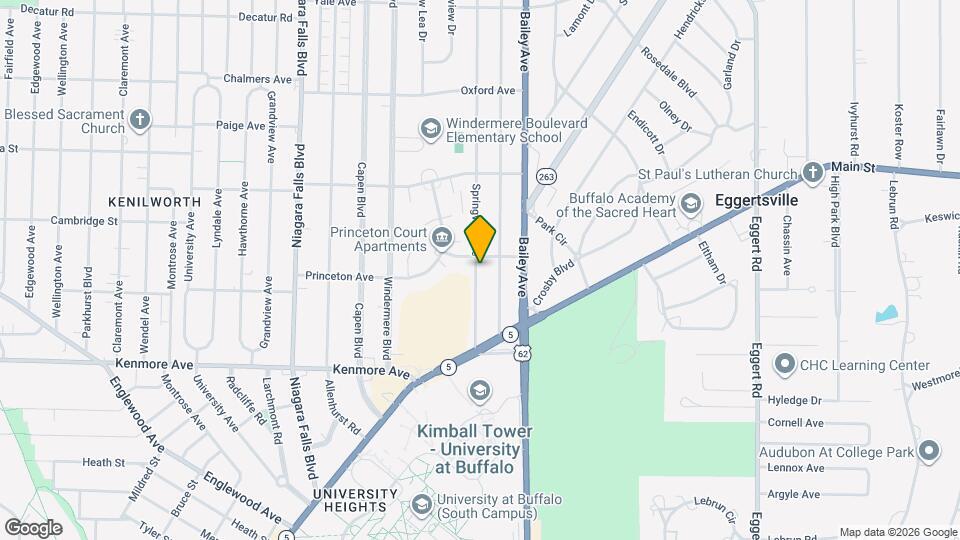 91 Springville Ave Map and Location Details