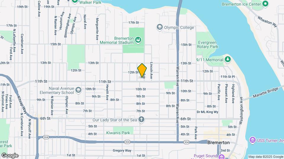 1103 Ohio Ave Map and Location Details