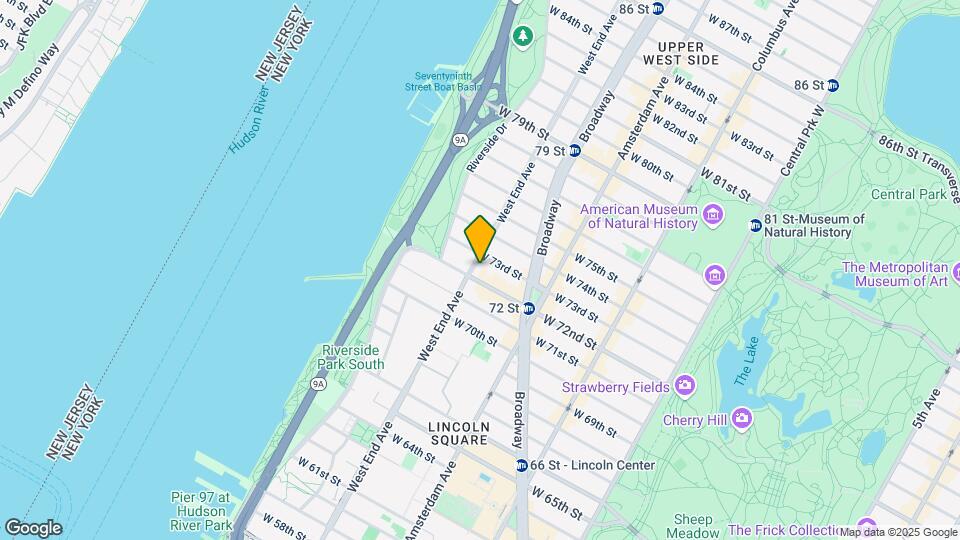 269 W 72nd St Map and Location Details