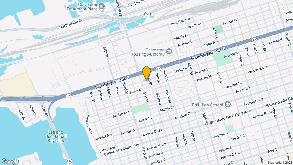 5015 Avenue K, Unit 6 Map and Location Details