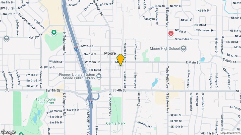 137 SE 1st St Map and Location Details