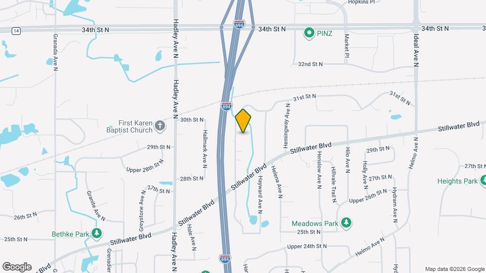 2929 Hamlet Ave N Mapa y Detalles de la Ubicación
