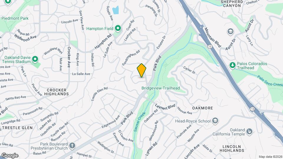 242 Sandringham Rd Map and Location Details