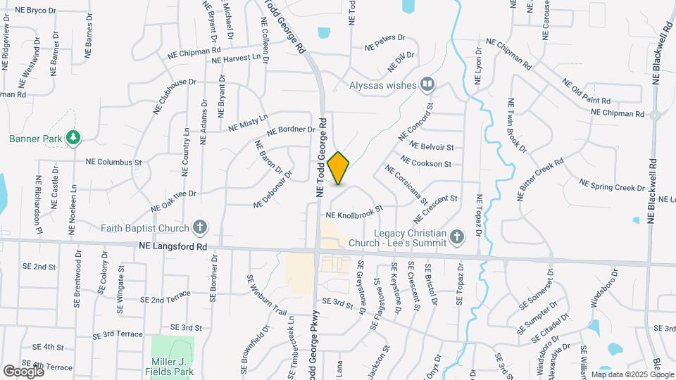 505 NE Churchill St Map and Location Details