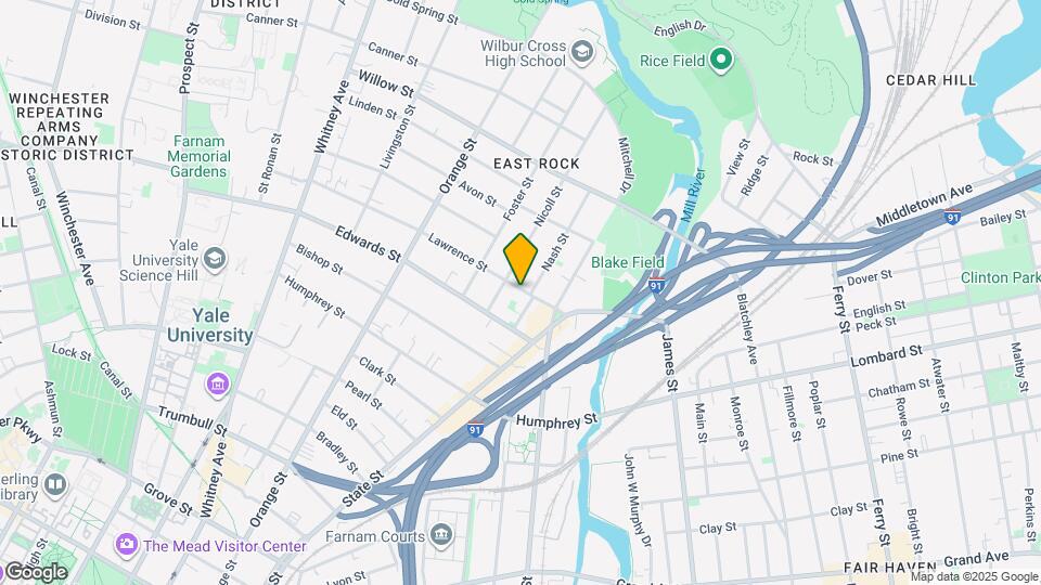 50 Lawrence St Map and Location Details