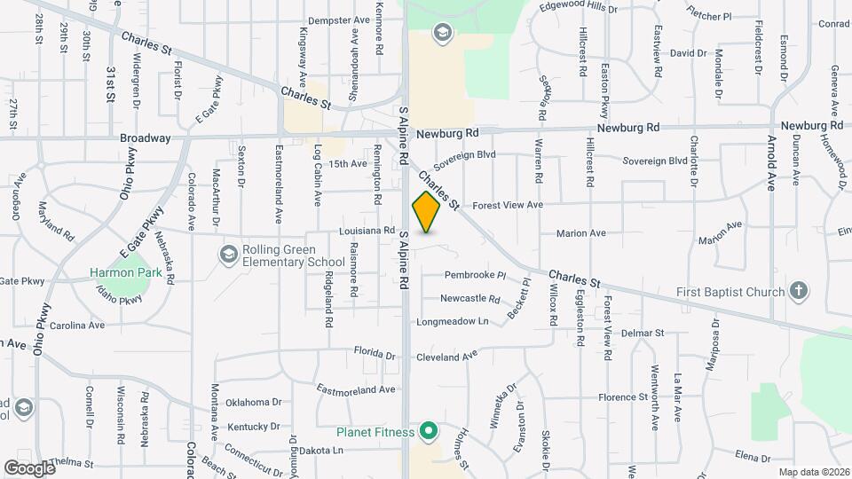 4520 Apple Orchard Ln Map and Location Details