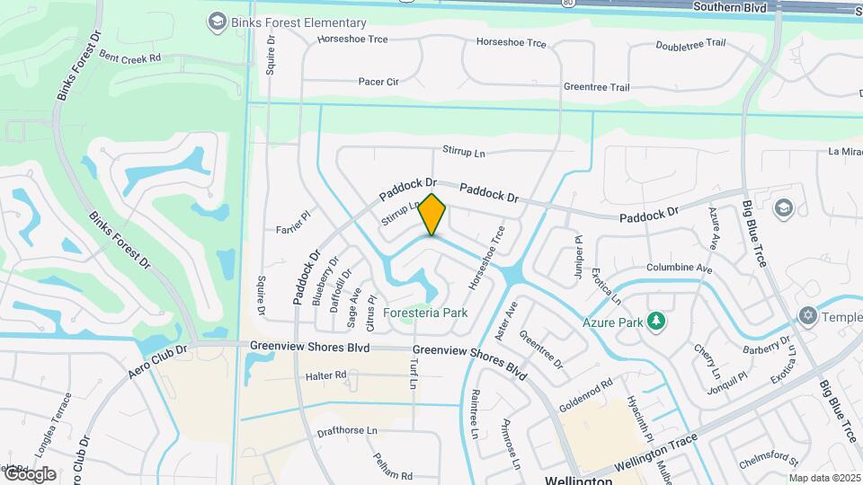 14465 Larkspur Ln Mapa y Detalles de la Ubicación