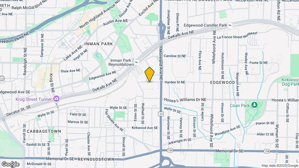 1125 Hardee St NE Map and Location Details
