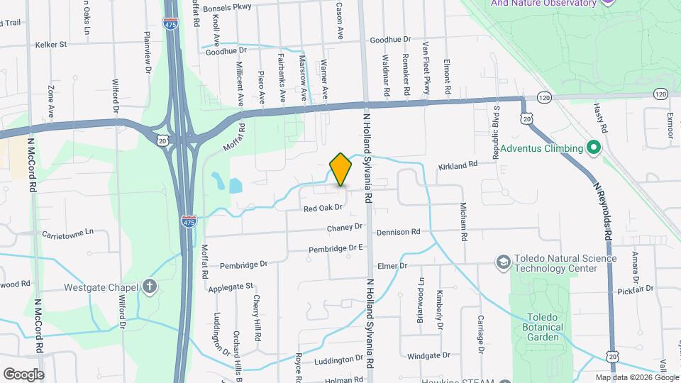 5929 Black Oak Dr Map and Location Details