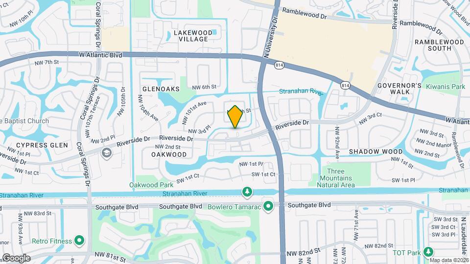 9787 Riverside Dr Map and Location Details