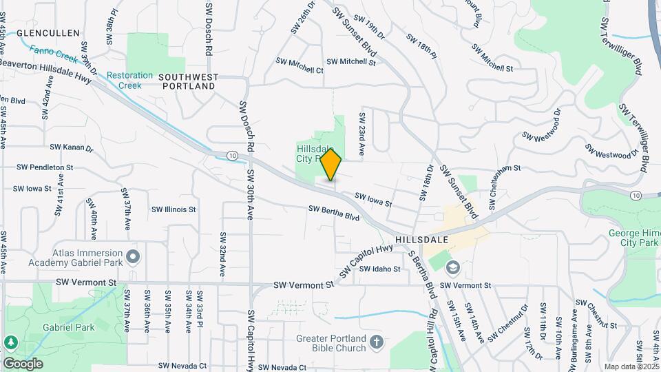 2503 SW Beaverton Hillsdale Hwy Map and Location Details