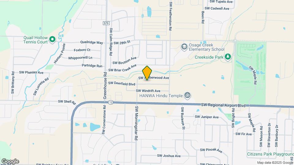 3106 SW Deerfield Blvd Map and Location Details