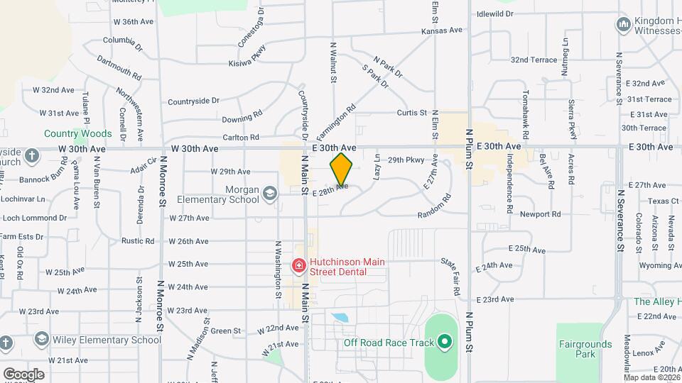 17 E 28th Ave Map and Location Details