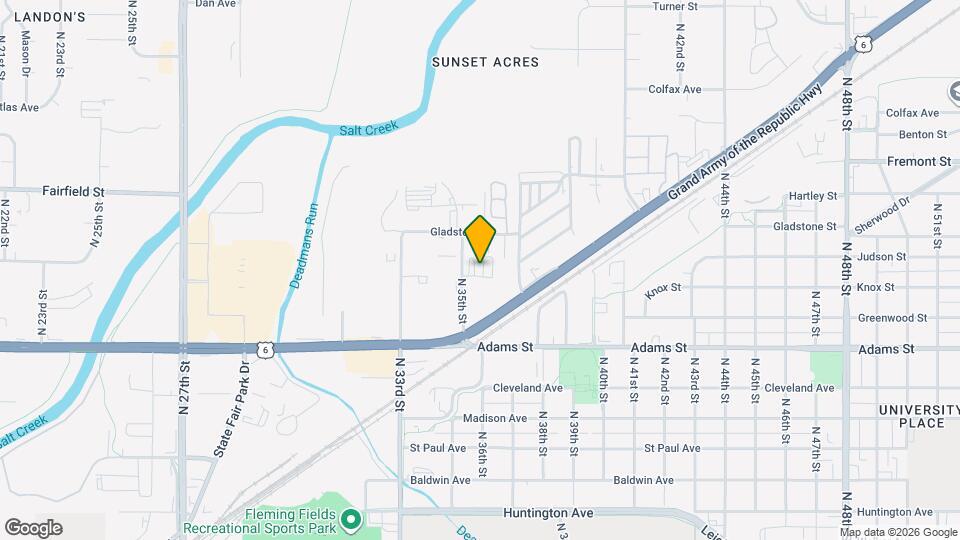 3100 N 35th St Mapa y Detalles de la Ubicación